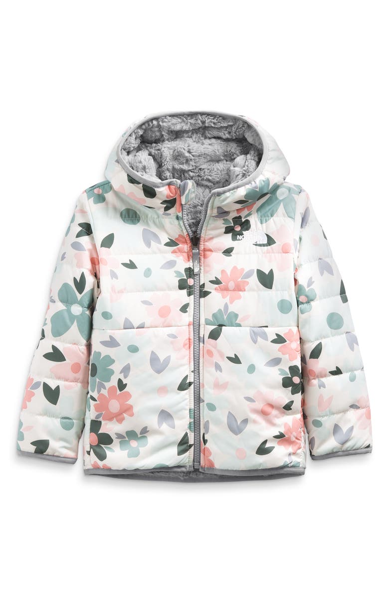 The North Face Kids' Mossbud Reversible Water Repellent Faux Fur Jacket, Main, color,