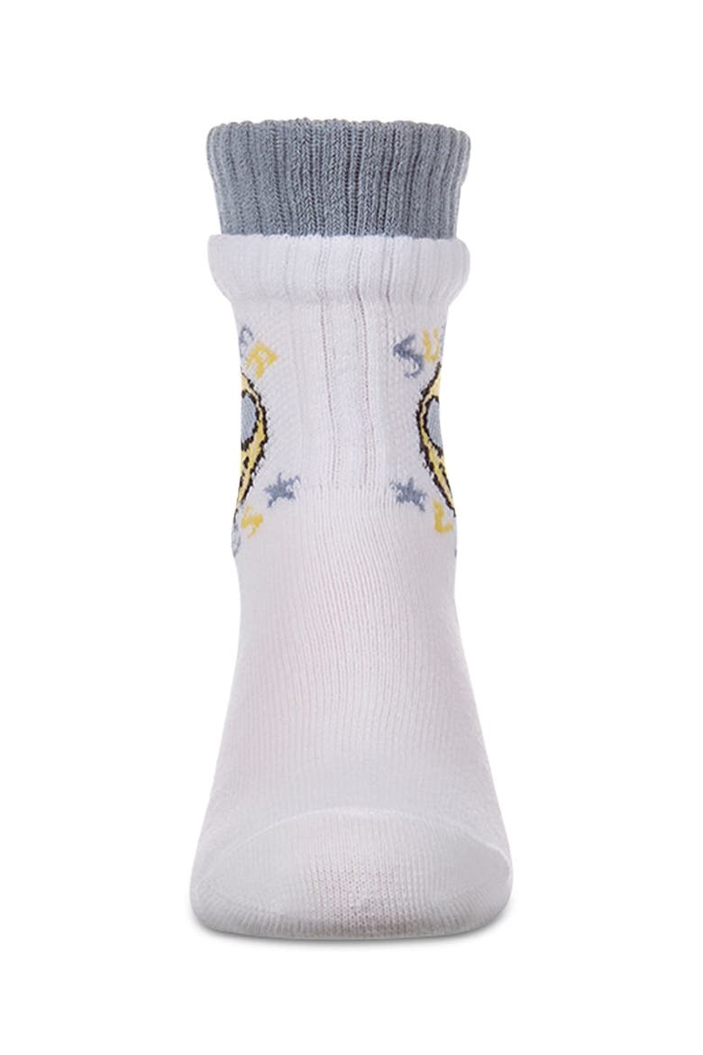 Summer Vibes Crew Sock, Alternate, color, Denim