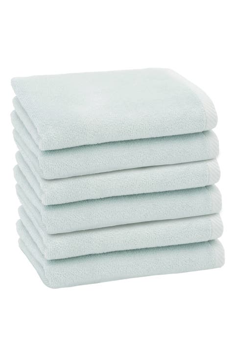 6-Pack Ediree Cotton Fingertip Towel Set