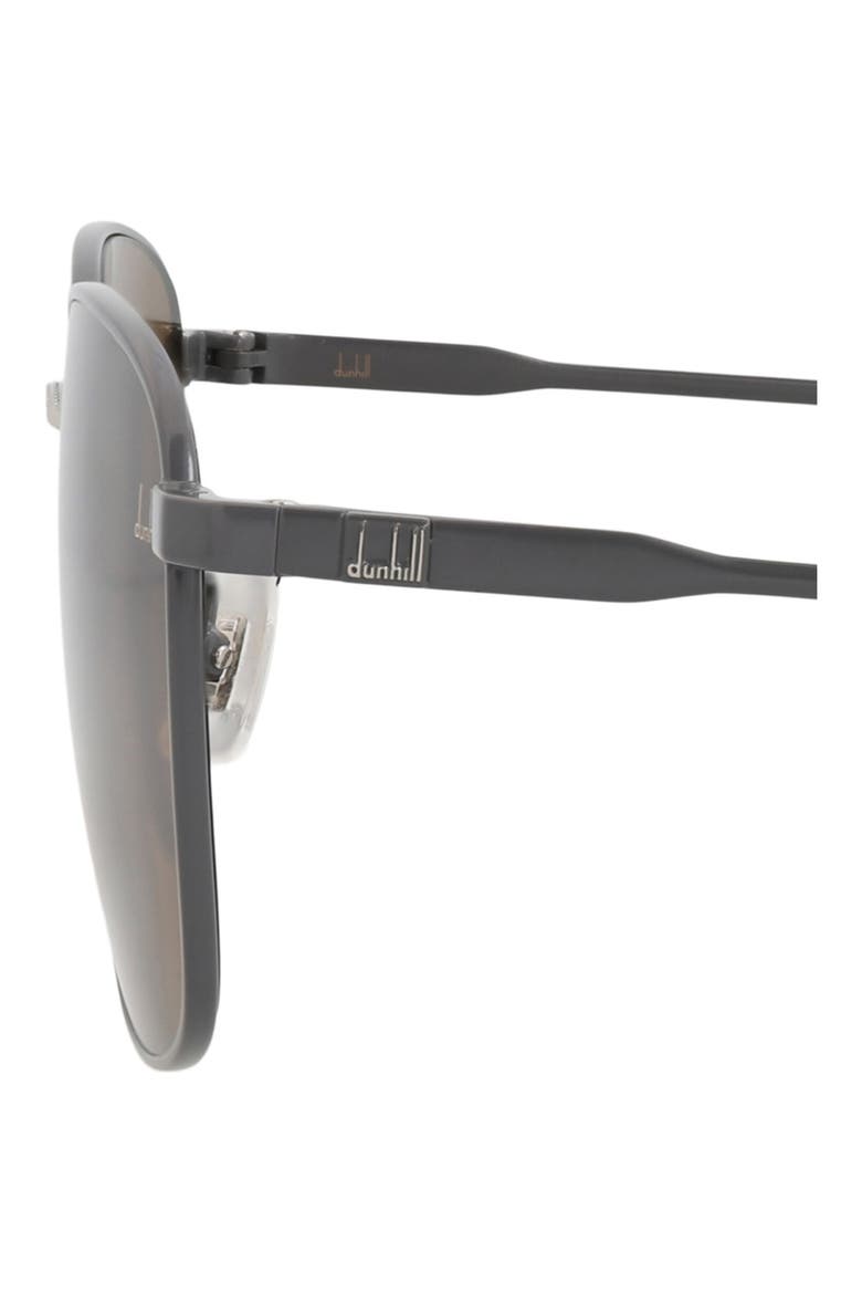 56mm Square Sunglasses, Alternate, color, GREY / BROWN