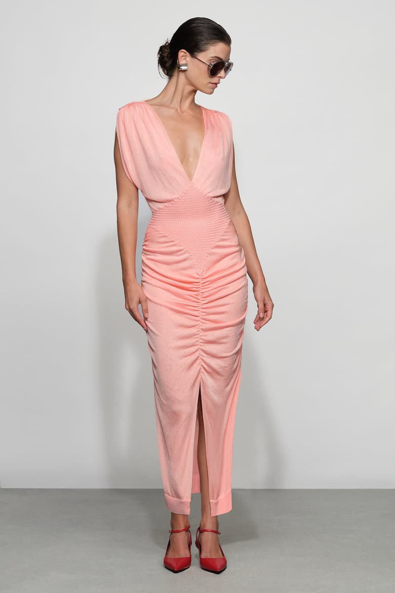 Lennon Knit Dress, Alternate, color, Rose