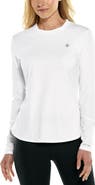 Coolibar Women's Long Sleeve T-Shirt - UPF 50+ Sun Protection - Match Point