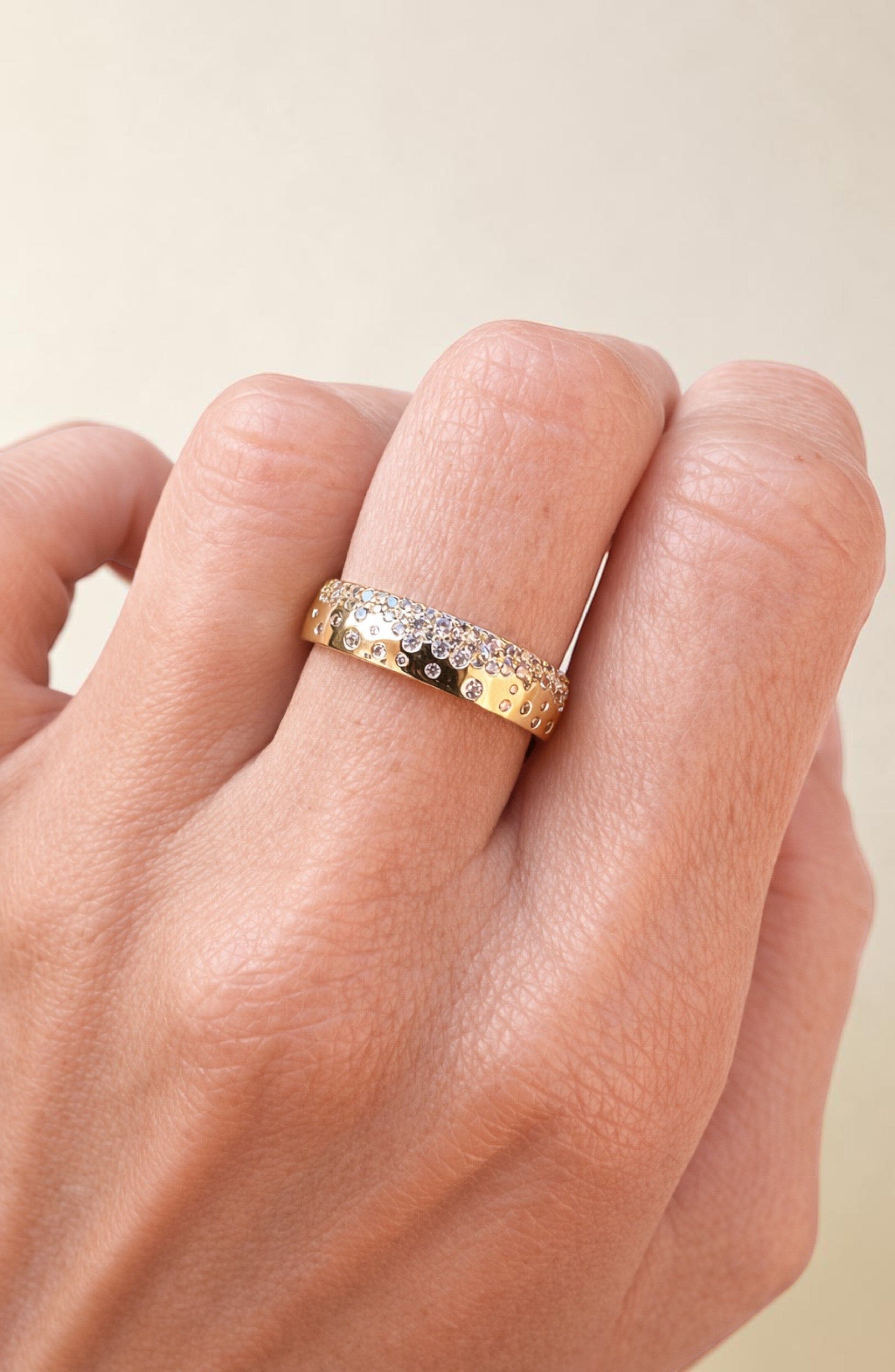 NATIVE GEM Champagne Fizz Ring (Women) | Nordstrom