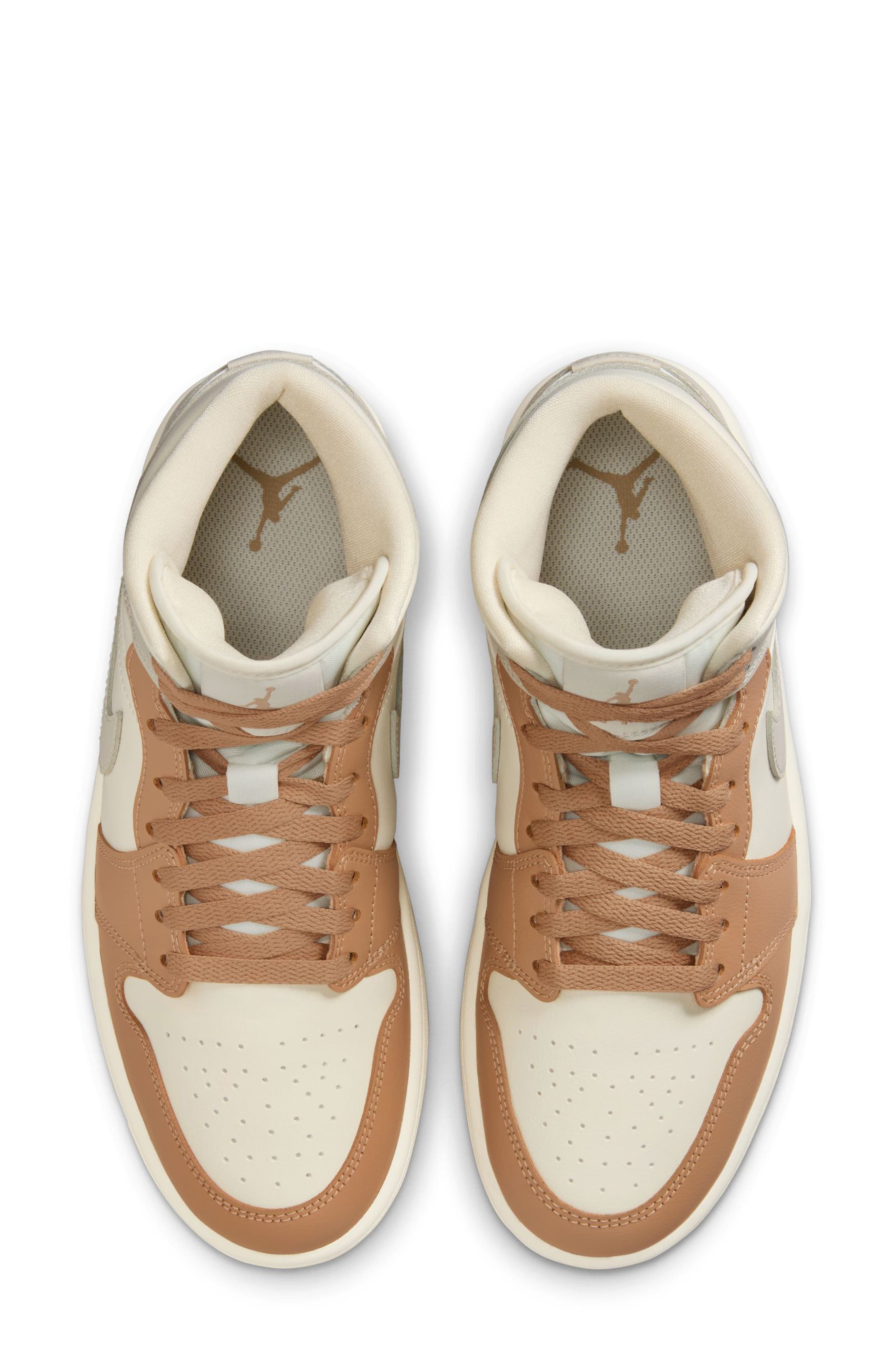 Jordan Air Jordan 1 Mid Sneaker, Alternate, color, 118 Palivr/Ltowbr