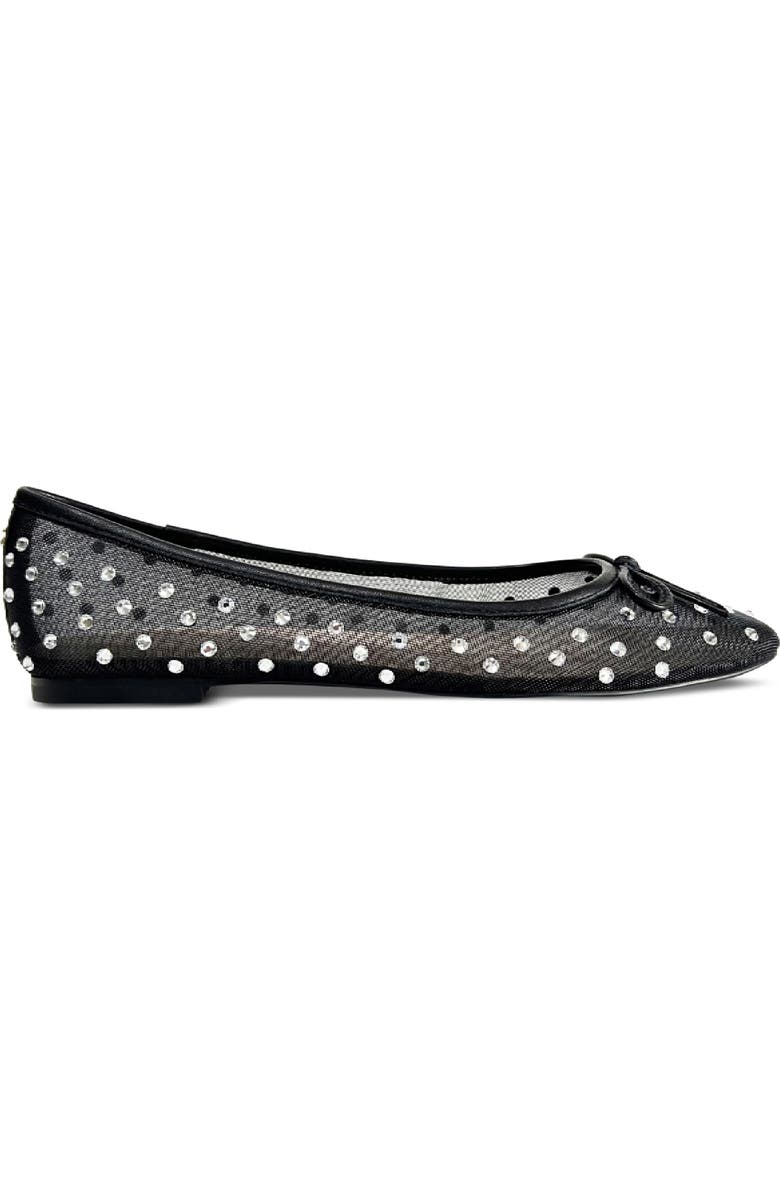 Yosi Samra Sadie Rhinestone Mesh Ballet Flat, Main, color,