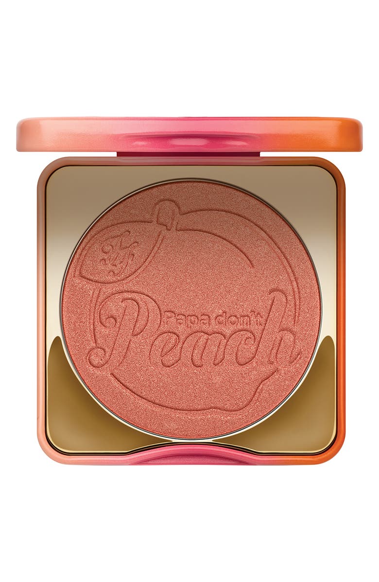 Too Faced Papa Don't Peach Blush, Main, color, 