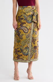 JASON WU Satin Wrap Skirt