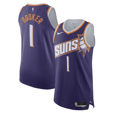 Men's Nike Devin Booker Purple Phoenix Suns Authentic Jersey - Icon Edition