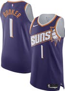 Nike Men's Nike Devin Booker Purple Phoenix Suns Authentic Jersey - Icon Edition
