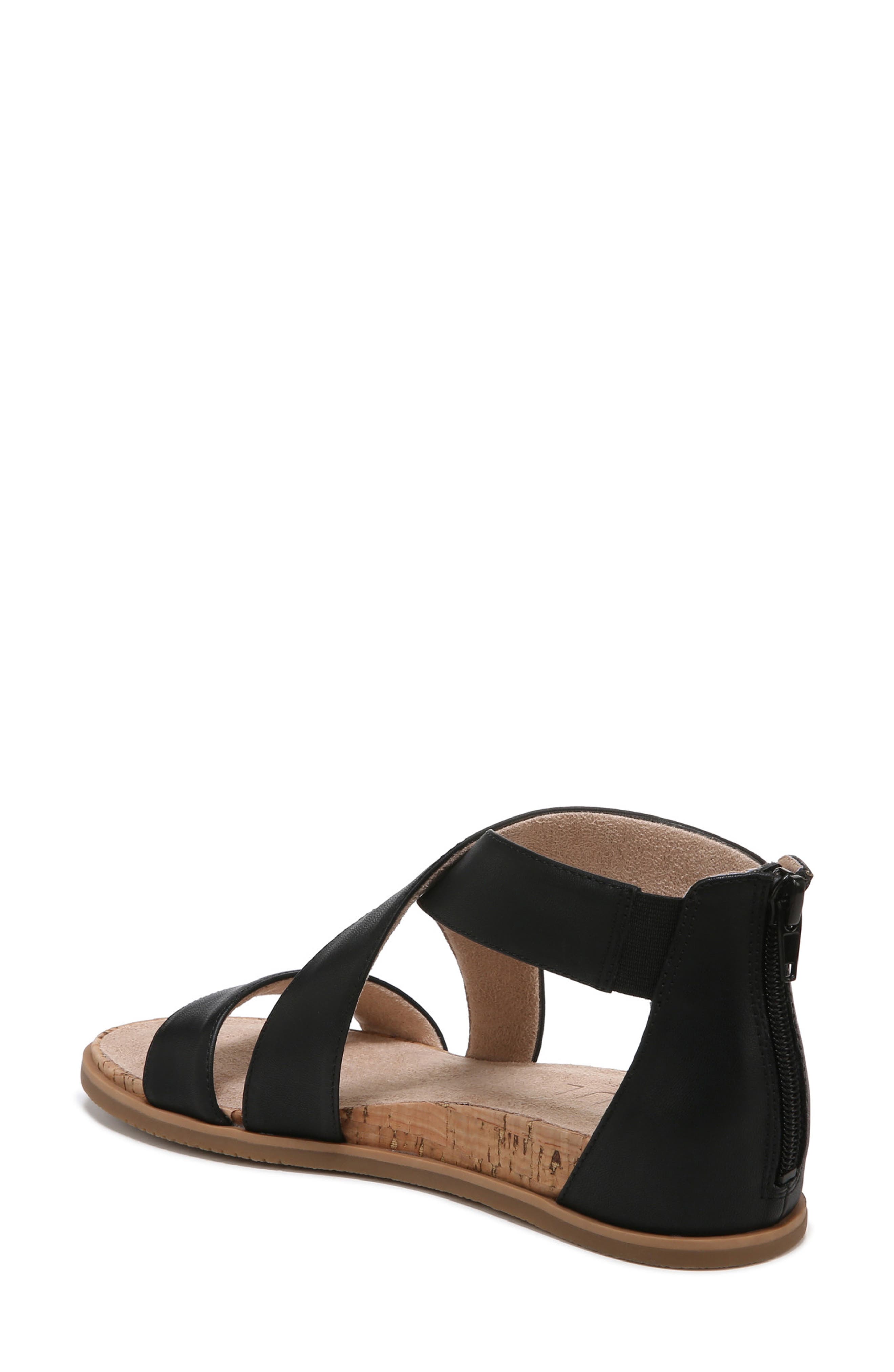 SOUL NATURALIZER Cindi Strappy Sandal, Alternate, color, Black Smooth Synthetic