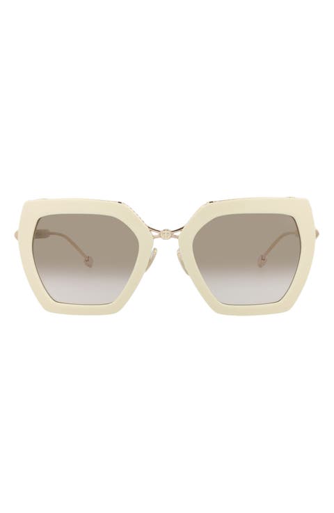 53mm Oversize Sunglasses