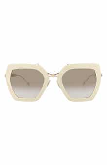 PHILIPP PLEIN 53mm Oversize Sunglasses