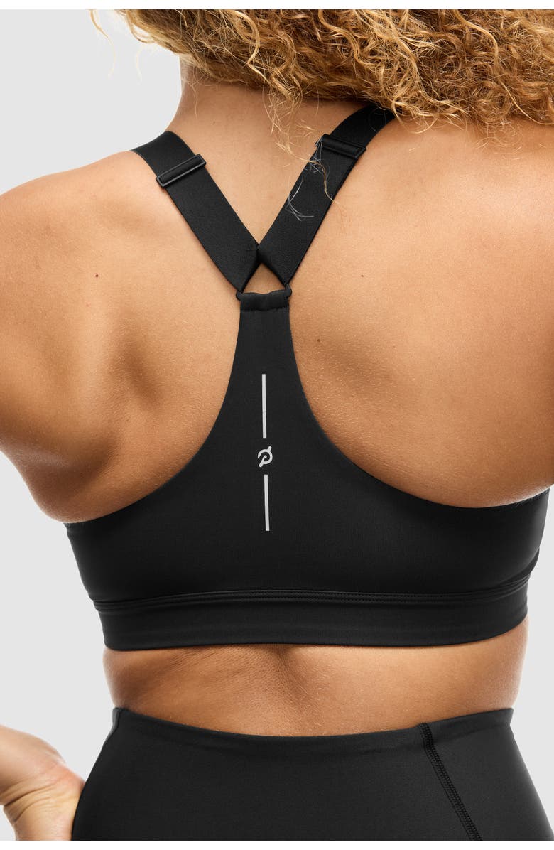 Peloton Enhanced Support Racerback Bra, Alternate, color, Jet Black