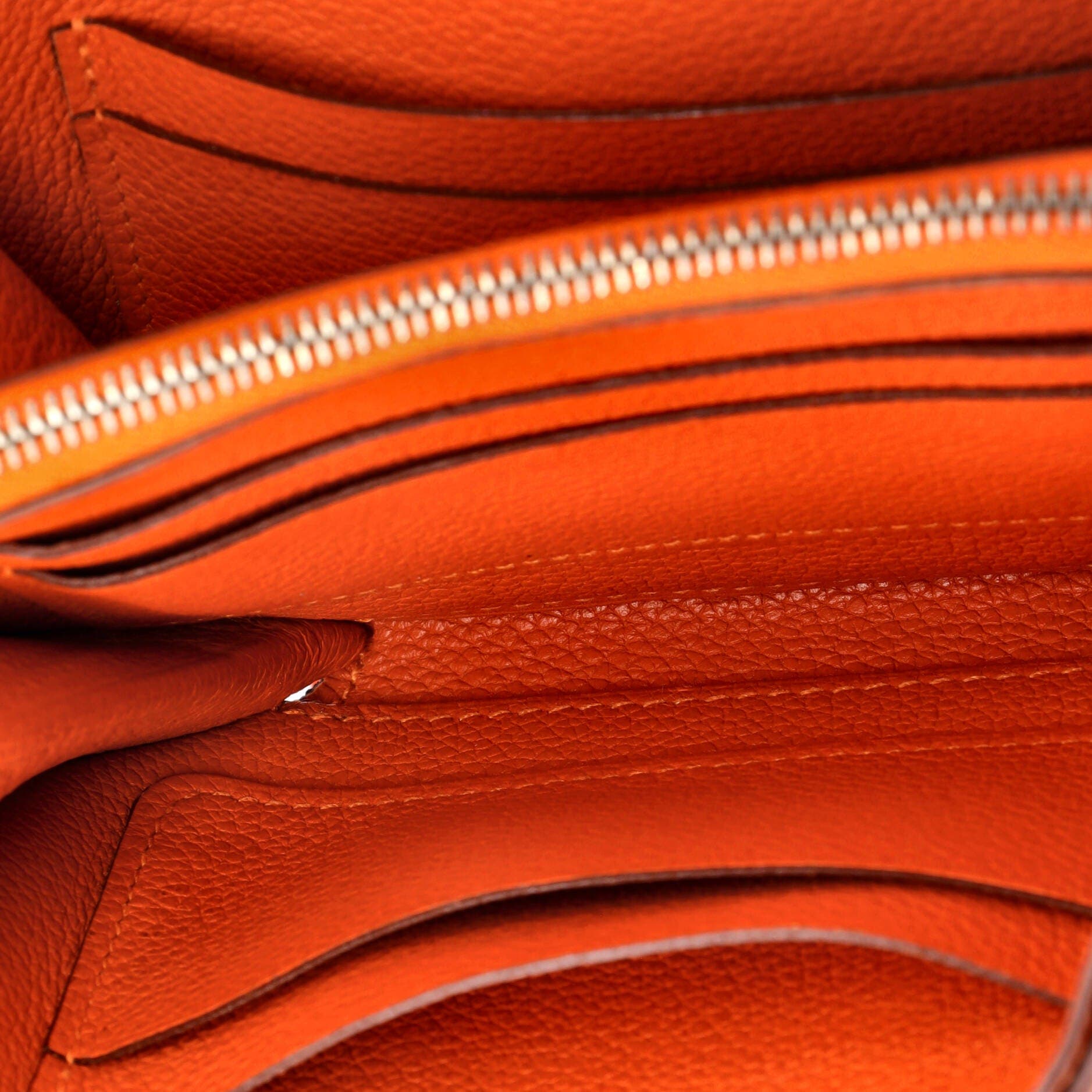 Pre-Owned Hermes Convoyeur Crossbody Bag Evercolor Mini, Alternate, color, Feu