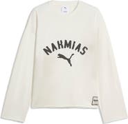 PUMA x NAHMIAS Long Sleeve Cotton Graphic T-Shirt