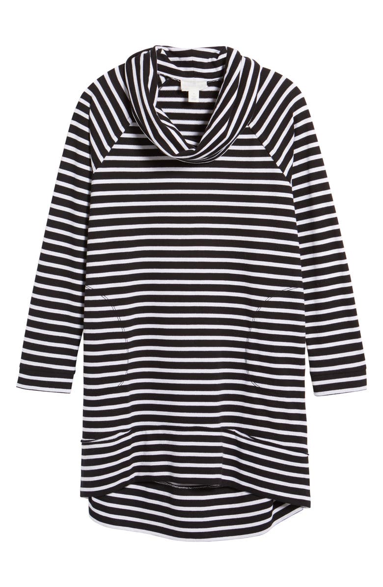 Caslon<sup>®</sup> Cowl Neck Tunic Sweatshirt, Alternate, color, 