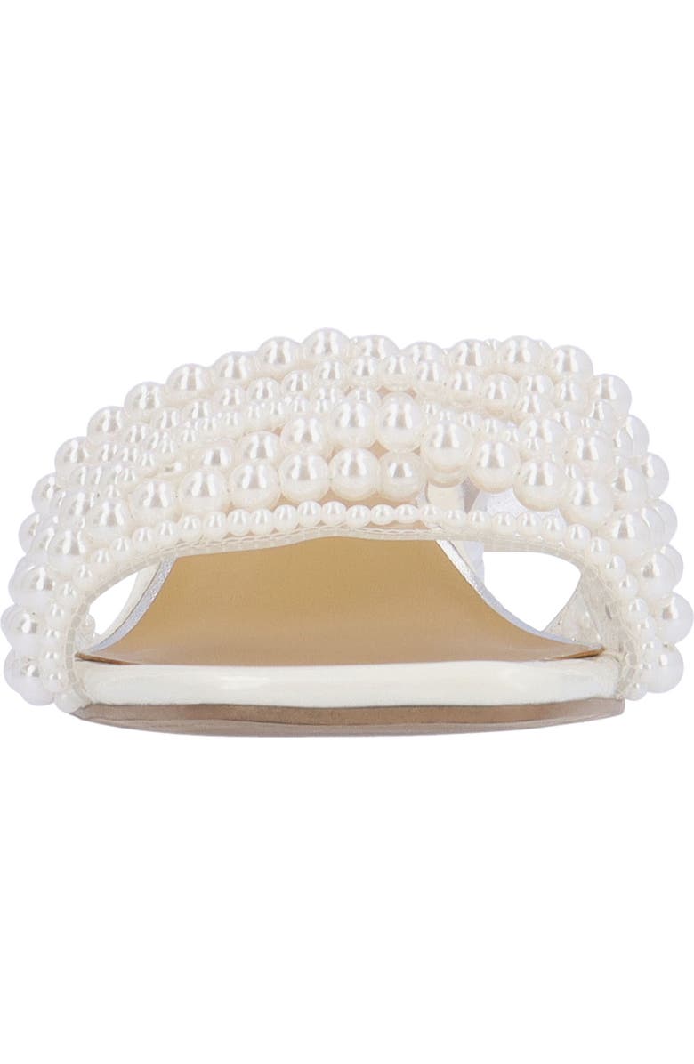 J. Reneé Purla Sandal, Alternate, color, Clear/ White