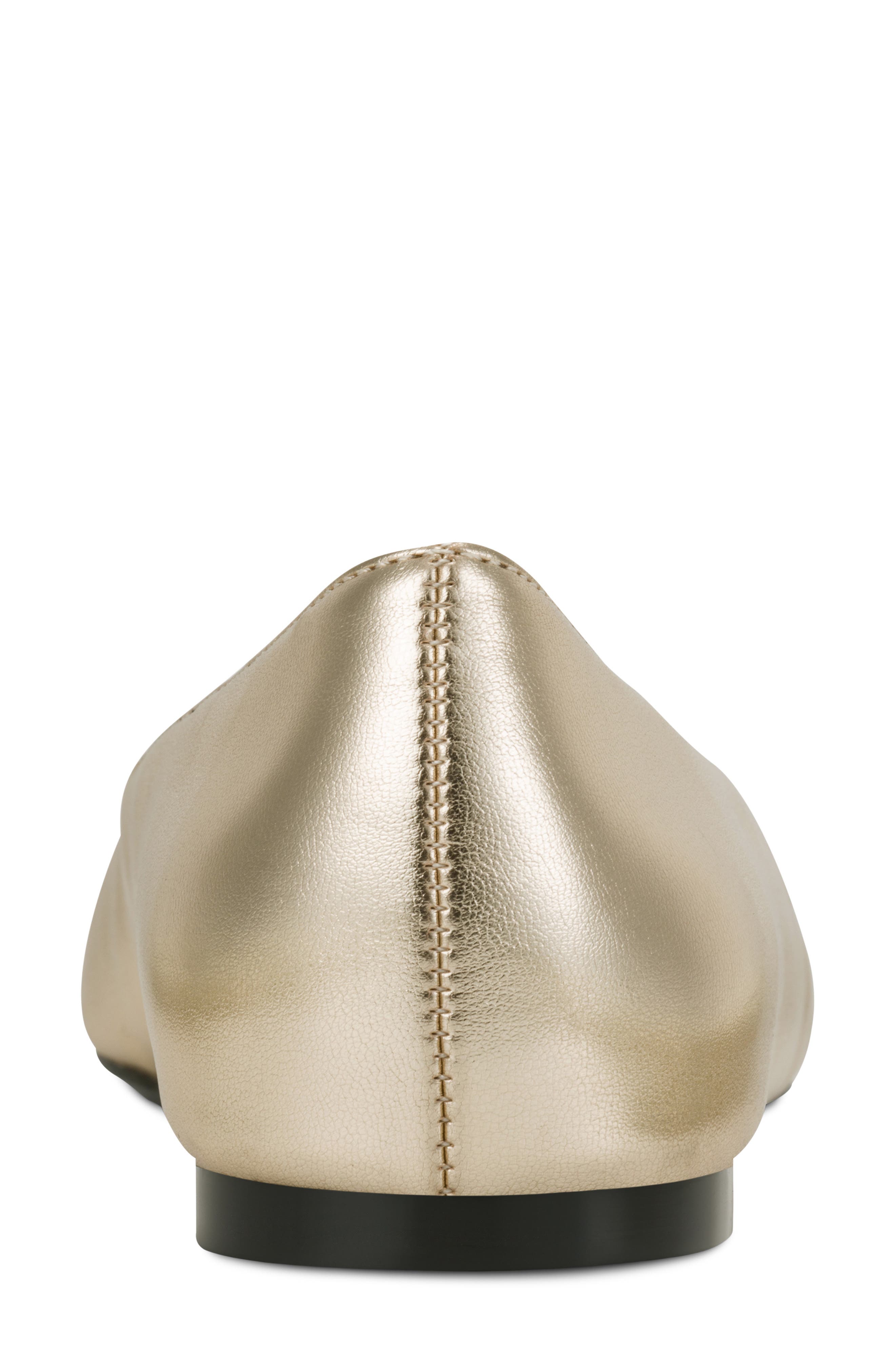 DKNY Darianne Ballet Flat, Alternate, color, Platino