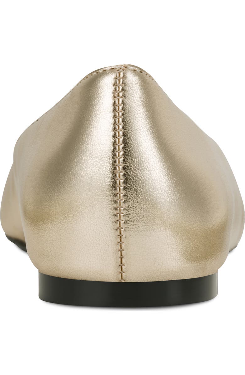 DKNY Darianne Ballet Flat, Alternate, color, Platino