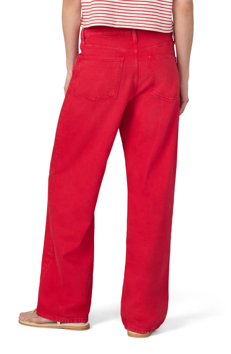 Joe's Jeans The Ryan Drawstring Low Slung Baggy Jeans, Alternate, color, Cherry Red