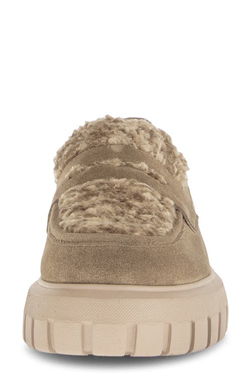 Gabor Mixed Media Leather Loafer In Multi