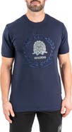 Maceoo Lion Crown Cotton Graphic T-Shirt