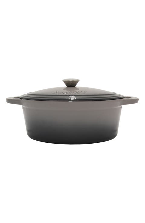 International Neo 5-Quart Cast Iron Oval Covered Dutch Oven
