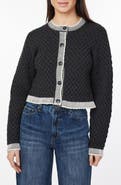 Habitual Crewneck Crop Cardigan