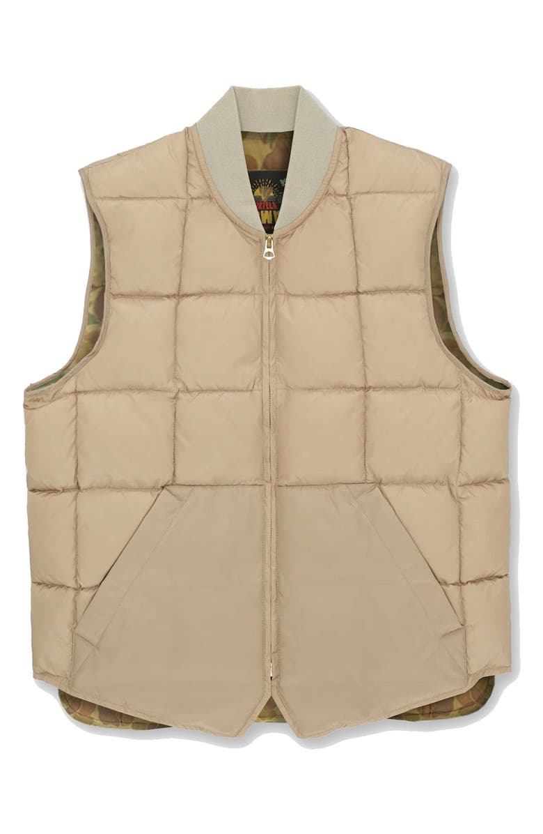 Fortela Nylon Vest2 with Camouflage Lining, Main, color, Camouflage