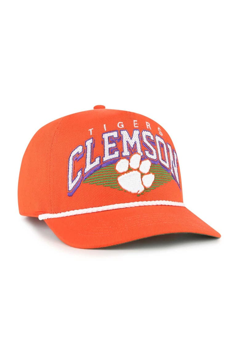 Men's '47 Orange Clemson Tigers Pomona Rope Hitch Adjustable Hat, Alternate, color, Orange