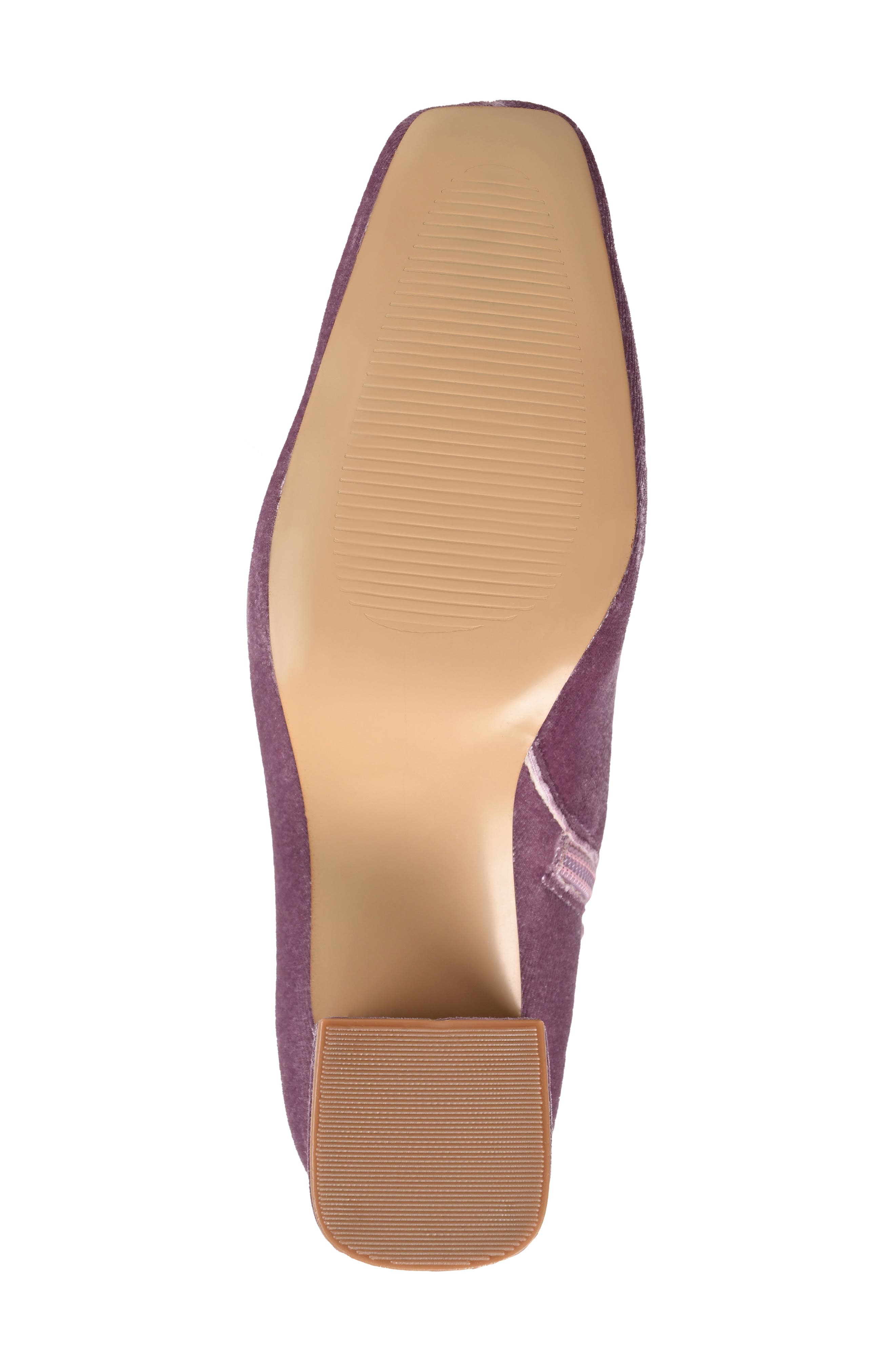 Journee Collection Hazara Block Heel Bootie, Alternate, color, Lilac