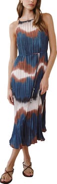 Bella Dahl Pleated Midi Dress