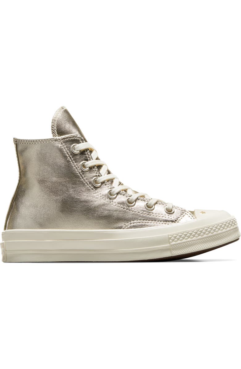 Converse Chuck Taylor<sup>®</sup> All Star<sup>®</sup> 70 Metallic High Top Sneaker, Alternate, color,
