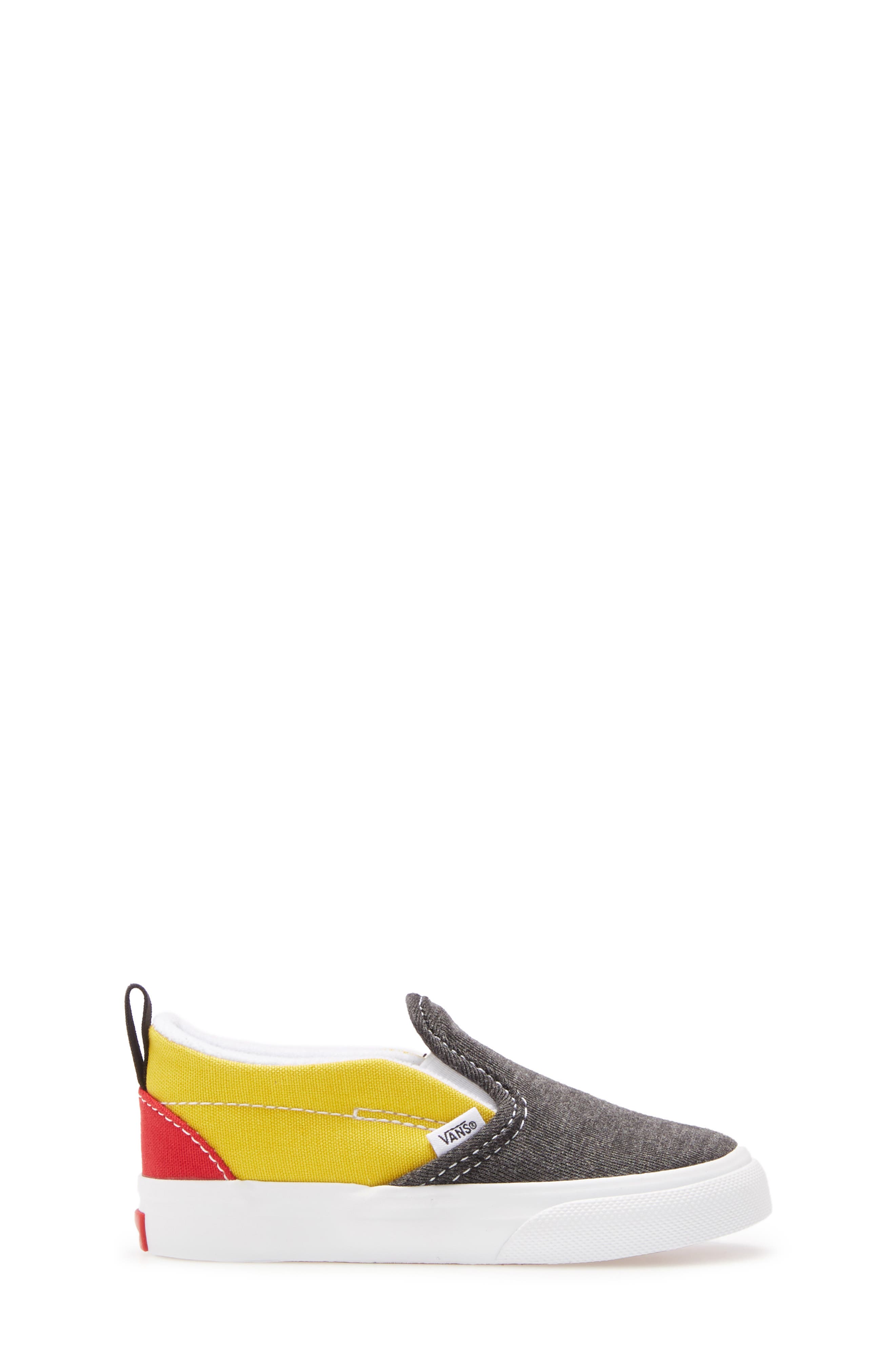 Classic Slip-On Sneaker, Alternate, color, BLACK/ TRUE WHITE