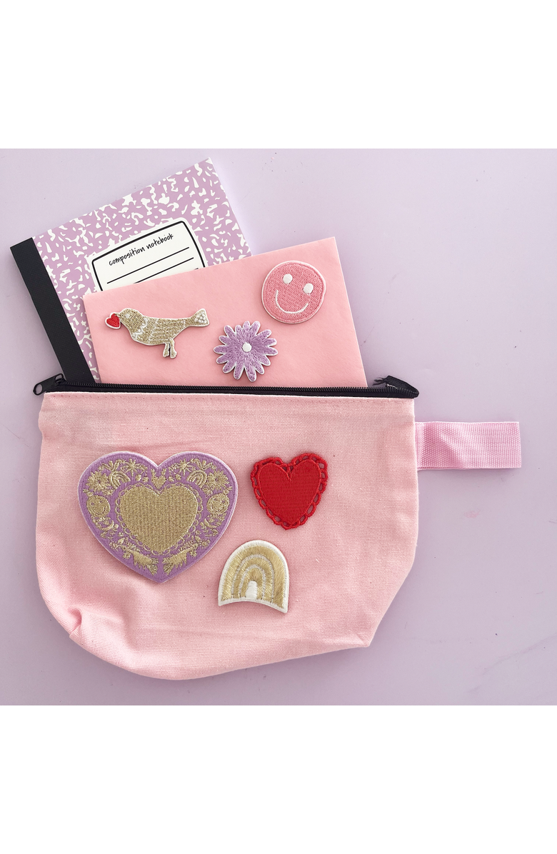 Daydream Society Valentine's Day Heart Patches, Alternate, color, In My Heart Patch Set