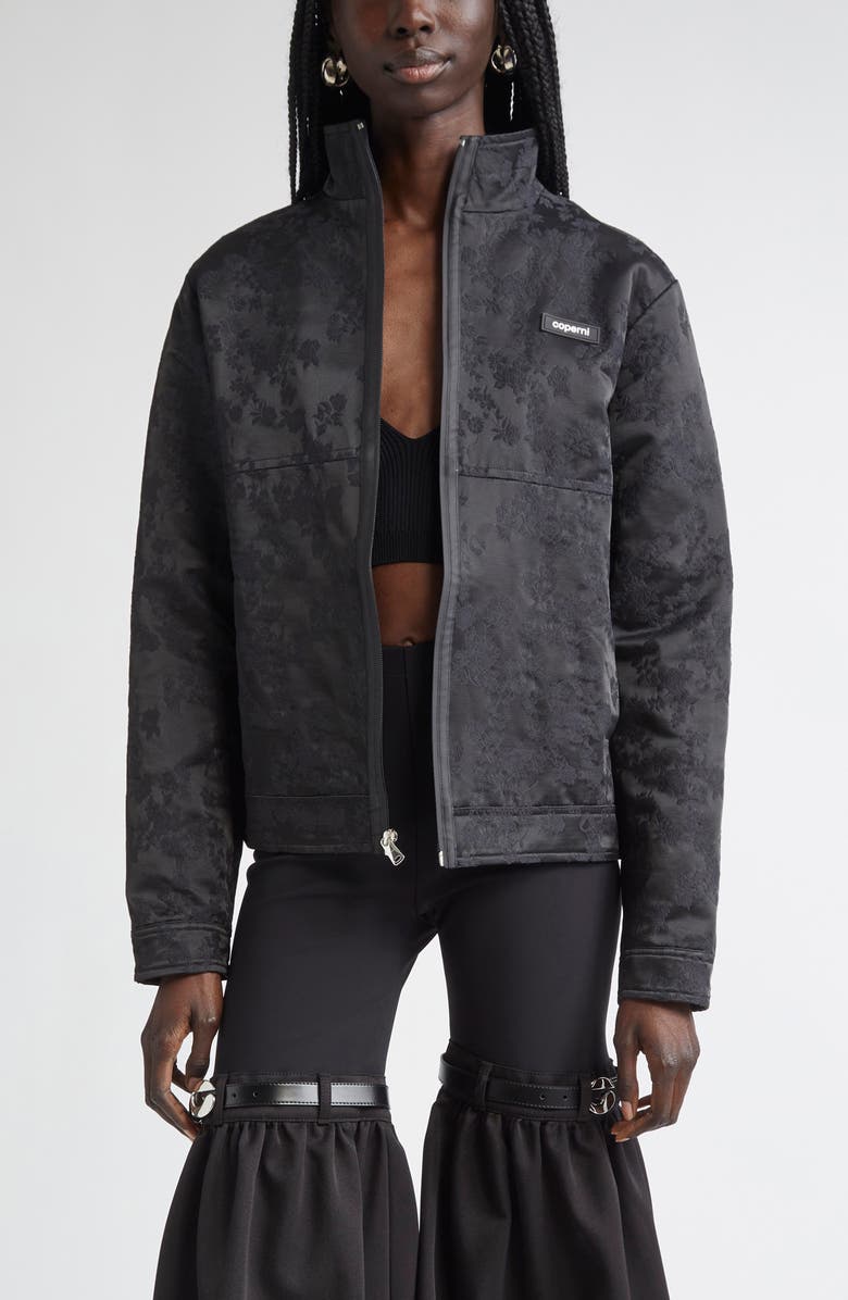 Coperni Floral Jacquard Jacket, Main, color, 