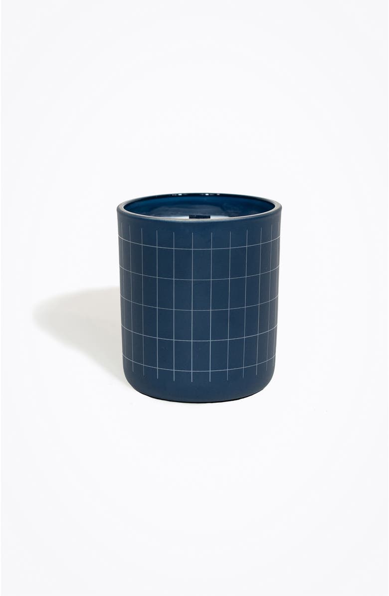 Bond & Grace Silver Hour Candle, Alternate, color, Blue