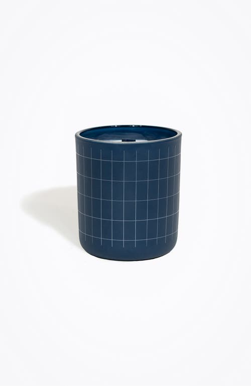 Bond & Grace Silver Hour Candle In Blue