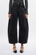 Bayeas Darted Super High Waist Barrel Jeans