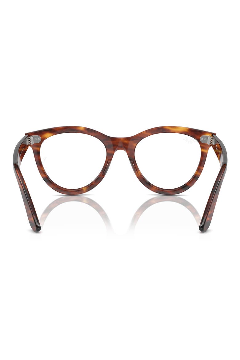 54mm Oval Optical Glasses, Alternate, color, STRIPED HAVA
