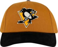 American Needle Men's American Needle Tan/Black Pittsburgh Penguins Burnett Adjustable Hat