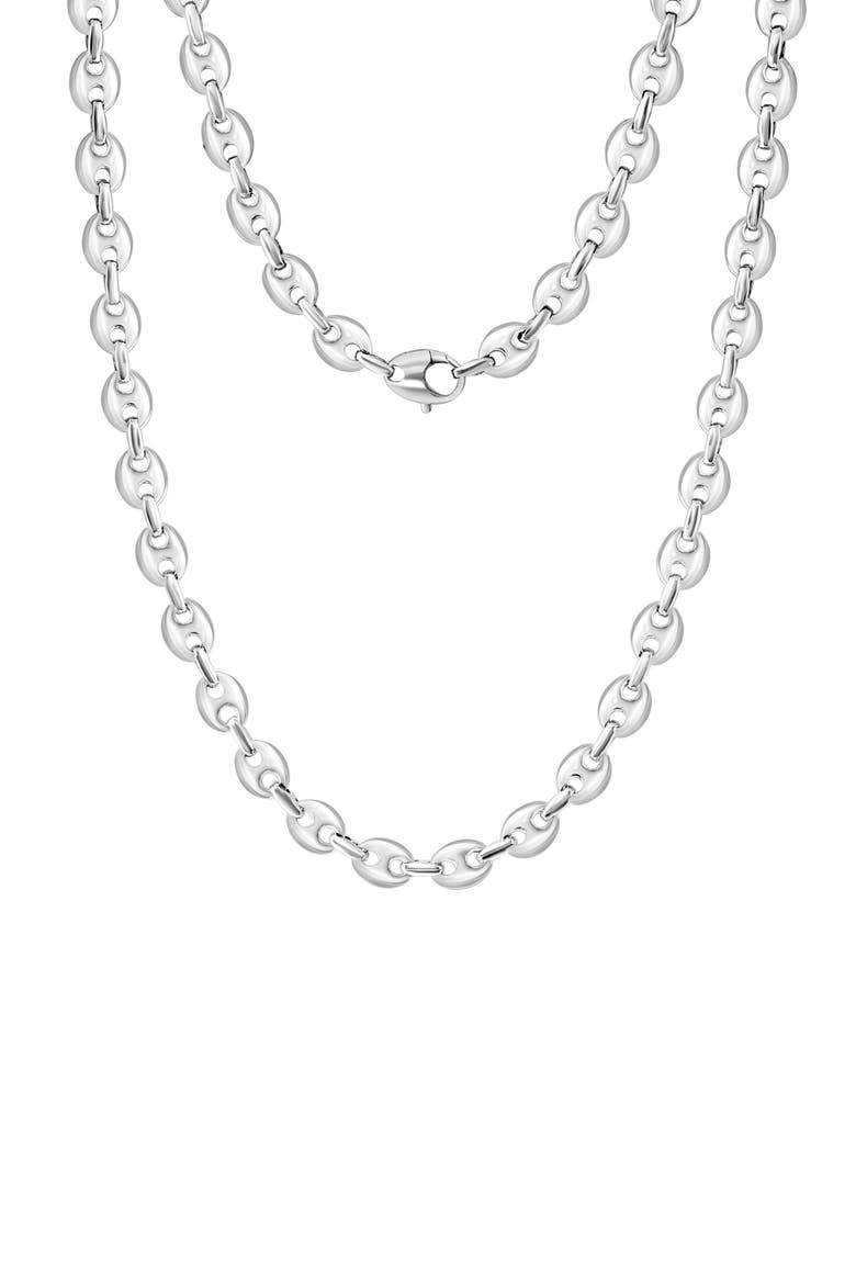 Sterling Silver Necklace, Main, color, SILVER