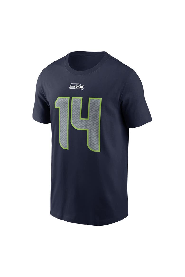 Men's  Nike Sam Darnold College Navy Seattle Seahawks Name & Number T-Shirt, Alternate, color, Navy