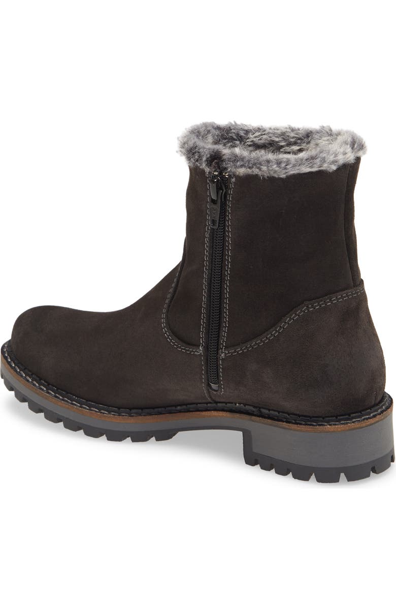 Bos. & Co. Calib Waterproof Bootie, Alternate, color, Grey Suede/Fantara F