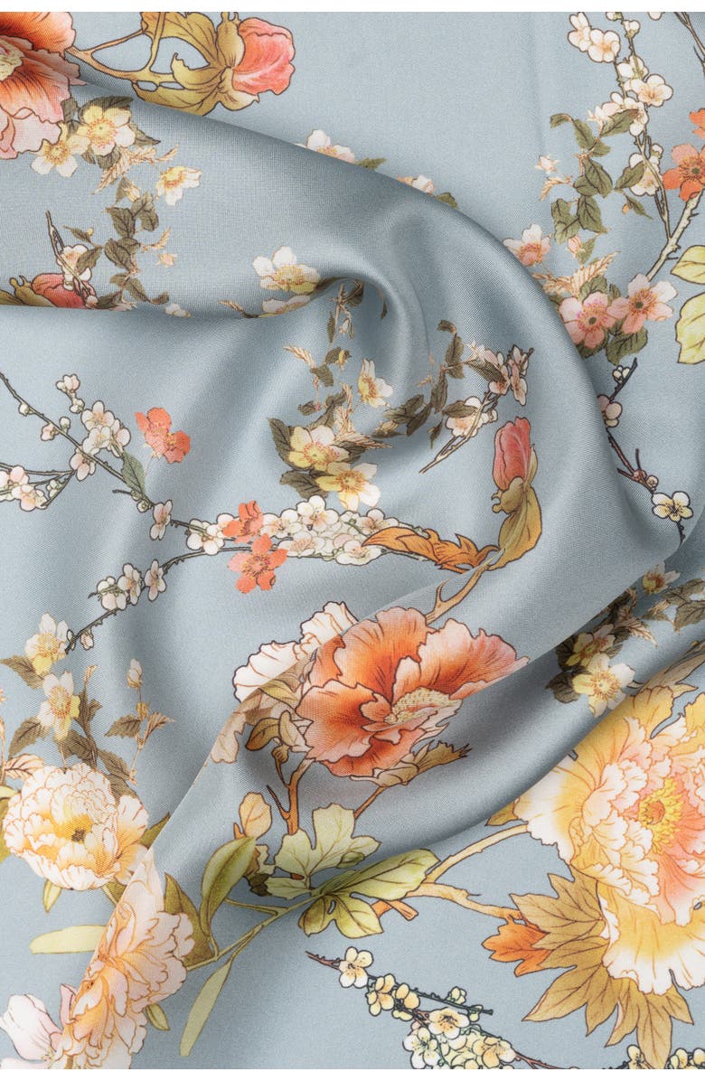 Elizabetta Carina - Silk Bandana, Alternate, color, Powder Blue