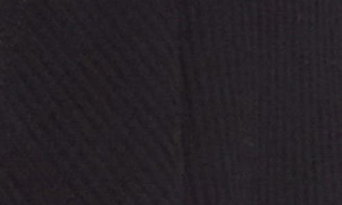 Karen Kane Rib Draped Open Front Cardigan In Black