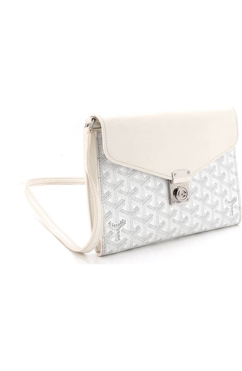 81036096 Chypre Wallet on Strap Coated Canvas with Leather, Alternate, color,