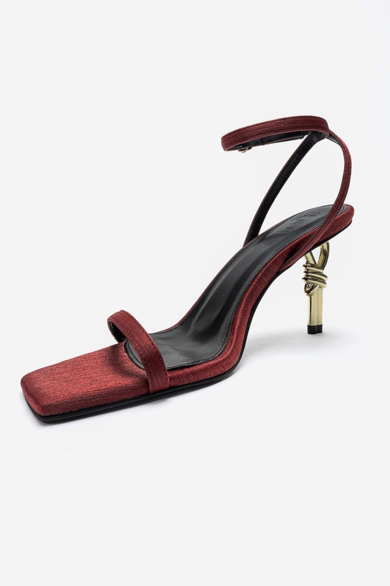 Sone Stiletto Ankle Strap Sandal, Alternate, color, Dark Red