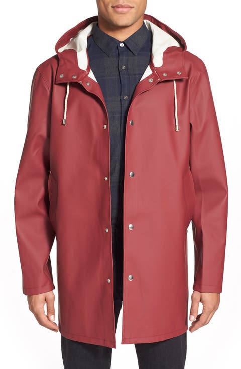 Stockholm Long Sleeve Hooded Raincoat