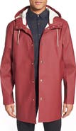 Stutterheim Stockholm Long Sleeve Hooded Raincoat